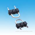 2.54mm Single Row U-Type Single Base Pin Header